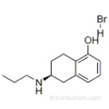 (S) - 5,6,7,8-tétrahydro-6- (propylamino) -1-naphtalénol, hydrobromure CAS 165950-84-5